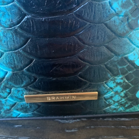 Brahmin small Ashlee blue Waterford tote NWT - Picture 3 of 8